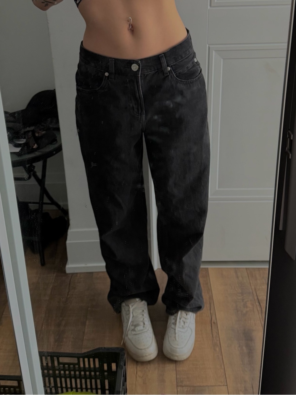 Garage denim baggy jeans